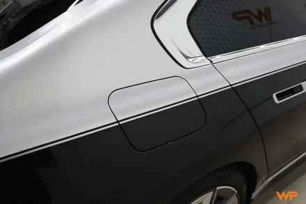 송파랩핑 BMW I7 투톤랩핑 이런 컬러 조합 어때 / 광진구 중곡동