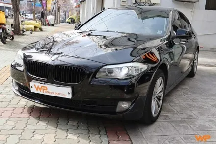 BMW F10 5시리즈 고광택 하이그로시 전체랩핑 크롬죽이기 서울경기 / 광진구, 성수, 송파
