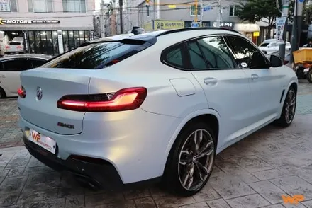 강동구랩핑 BMW X4 M40I 랩핑 제거 후 타이니봇 전체랩핑 / 광진구 중곡동