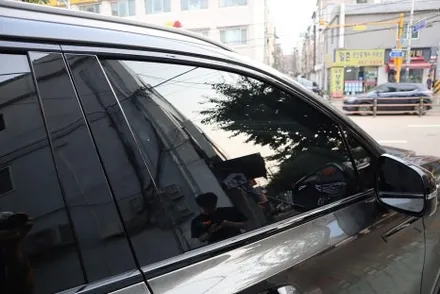 쏘렌토 MQ4 페이스리프트 블랙 크롬죽이기 / 광진구 중곡동