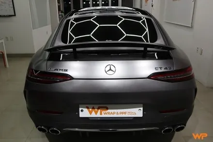 벤츠 GT43 AMG 랩핑제거 및 전체랩핑 재시공 장안동 / 광진구 중곡동