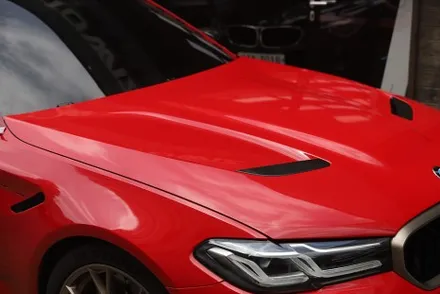 인천 랩핑 고광택 AX 필름 메탈릭 에메랄드 전체 시공 [ BMW M5 CS ] / 광진구, 성수, 송파