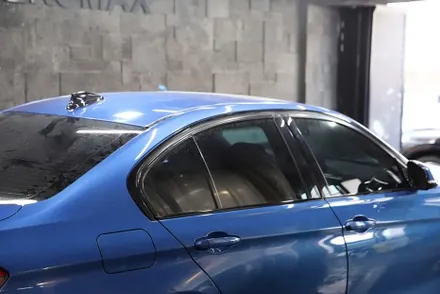 BMW 3시리즈 락그레이 시멘트 전체랩핑 청라랩핑 / 광진구, 성수, 송파