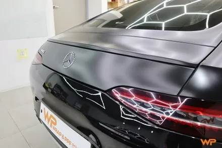 벤츠 GT43 AMG 랩핑제거 및 전체랩핑 재시공 장안동 / 광진구 중곡동