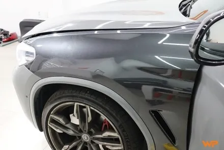 강동구랩핑 BMW X4 M40I 랩핑 제거 후 타이니봇 전체랩핑 / 광진구 중곡동