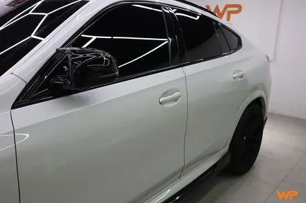 BMW X6 손잡이 랩핑 부분랩핑 크롬죽이기시공 / 광진구 중곡동