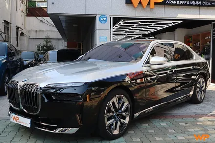 송파랩핑 BMW I7 투톤랩핑 이런 컬러 조합 어때 / 광진구 중곡동