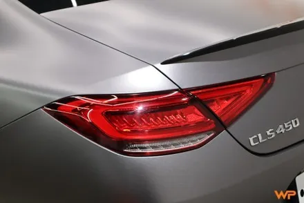 중랑구 벤츠 CLS450 (C257) 전체랩핑 전문샵 사틴다크그레이 / 광진구, 성수, 송파
