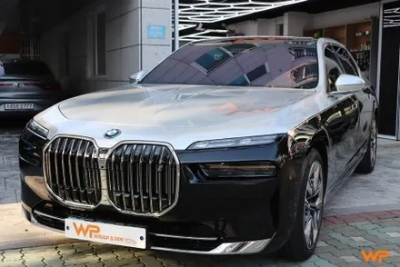 송파랩핑 BMW I7 투톤랩핑 이런 컬러 조합 어때 / 광진구 중곡동