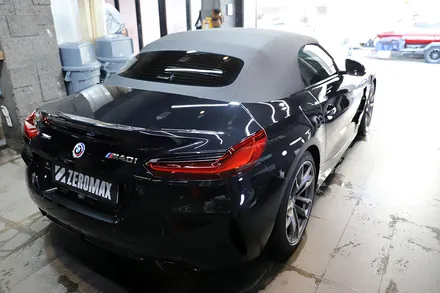 BMW Z4 M40I 자동차PPF 필름 시공 (+소프트탑,휠,가죽코팅) / 광진구, 성수, 송파