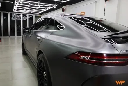 벤츠 GT43 AMG 랩핑제거 및 전체랩핑 재시공 장안동 / 광진구 중곡동
