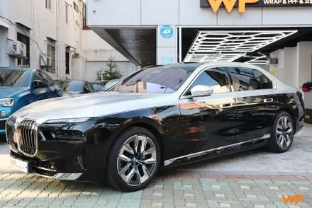 송파랩핑 BMW I7 투톤랩핑 이런 컬러 조합 어때 / 광진구 중곡동