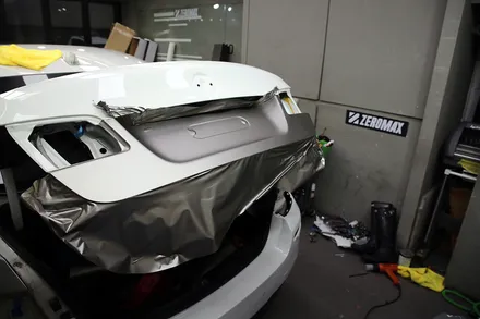 BMW 5시리즈 랩핑 할인된 가격? 근데 퀄리티는 할인 안 해요. / 광진구, 성수, 송파