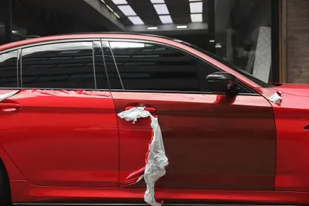 인천 랩핑 고광택 AX 필름 메탈릭 에메랄드 전체 시공 [ BMW M5 CS ] / 광진구, 성수, 송파