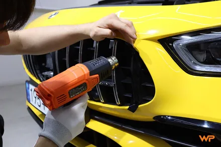 gt43 amg 크롬죽이기 엠블럼 블랙 교체 크롬딜리트 필수 / 광진구 중곡동