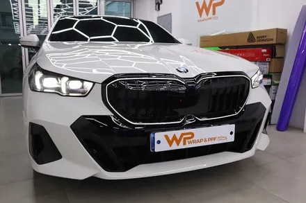 BMW G60 5시리즈 키드니 그릴 랩핑 크롬죽이기 전문 / 광진구 중곡동