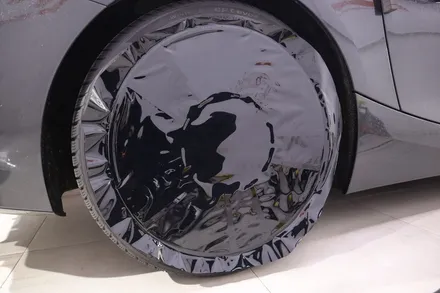BMW Z4 휠 도색이 아닌 랩핑으로 올블랙 만들기 / 광진구 중곡동