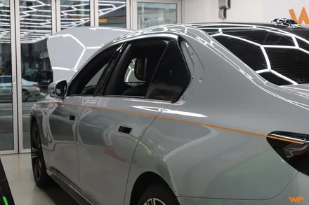BMW 7시리즈 투톤랩핑, 고광택 코치라인 디테일 시공후기 / 광진구 중곡동