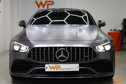벤츠 GT43 AMG 랩핑제거 및 전체랩핑 재시공 장안동 / 광진구 중곡동