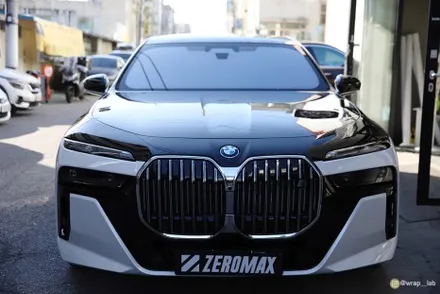 김포일산 BMW i7 하단투명PPF 상단블랙PPF 투톤 만들기 / 광진구, 성수, 송파