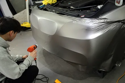 BMW 5시리즈 랩핑 할인된 가격? 근데 퀄리티는 할인 안 해요. / 광진구, 성수, 송파