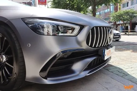 벤츠 GT43 AMG 랩핑제거 및 전체랩핑 재시공 장안동 / 광진구 중곡동