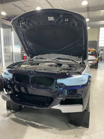 BMW 320D 자동차 랩핑도 보험처리가 가능한가요!? YES~~ / 광진구, 성수, 송파