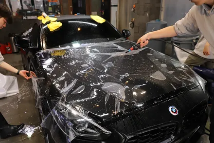 BMW Z4 M40I 자동차PPF 필름 시공 (+소프트탑,휠,가죽코팅) / 광진구, 성수, 송파