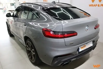 강동구랩핑 BMW X4 M40I 랩핑 제거 후 타이니봇 전체랩핑 / 광진구 중곡동
