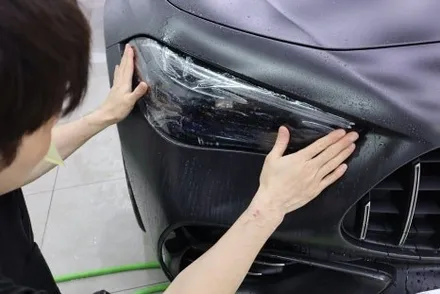 벤츠 CLE53 amg 윈드쉴드 부분ppf 시공기 / 광진구 중곡동