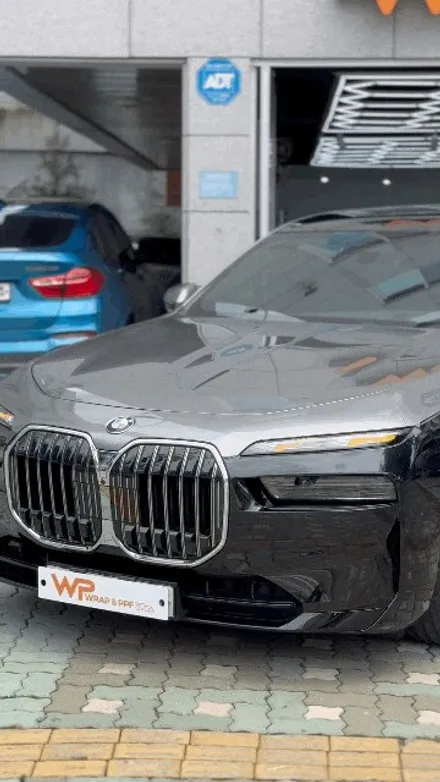 BMW 7시리즈 투톤랩핑 컬러PPF 비교 / 광진구 중곡동