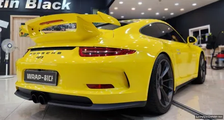 용인랩핑 포르쉐 911 GT3 순정느낌으로 전체랩핑 \