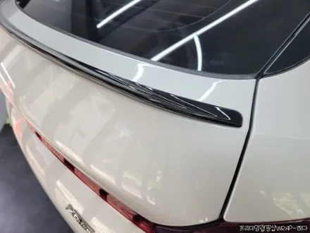 용인기흥랩핑 BMW X6 스포일러 랩핑, 도색 말고 간단한 부분랩핑으로 확실한 드레스업효과까지!! / 용인 기흥구 청덕동