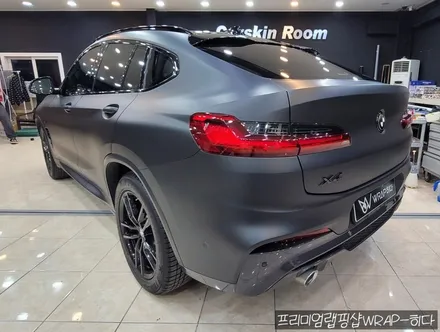 영통랩핑 BMW X4 무광랩핑 \