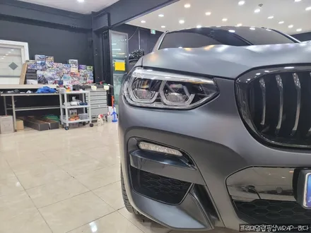 영통랩핑 BMW X4 무광랩핑 \