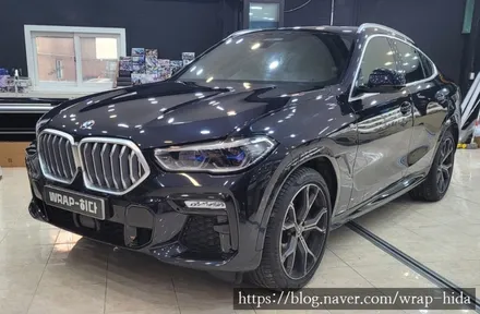 화성랩핑 BMW X6 \