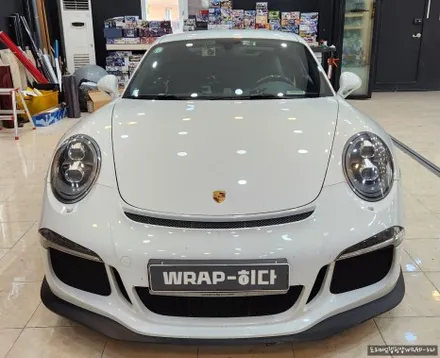 용인랩핑 포르쉐 911 GT3 순정느낌으로 전체랩핑 \
