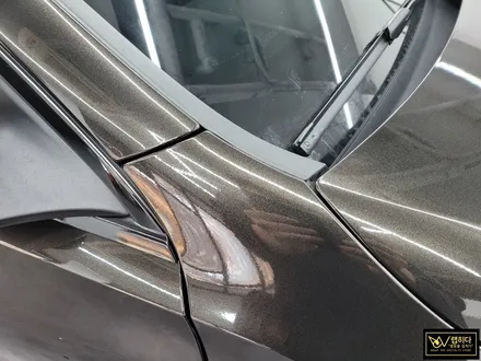 용인분당랩핑 벤츠 C300 4MATIC 전체랩핑 제거 및 재시공, 보험수리건, 무광에서 유광으로 고광택 메탈릭 블랙으로 랩핑 / 용인 기흥구 청덕동