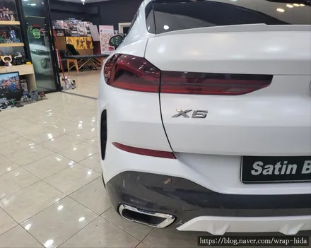 화성랩핑 BMW X6 \