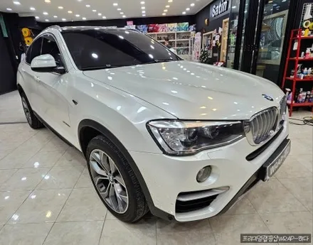 동탄랩핑 BMW X4 랩핑 제거 및 3M \