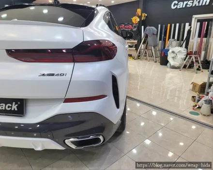 화성랩핑 BMW X6 \