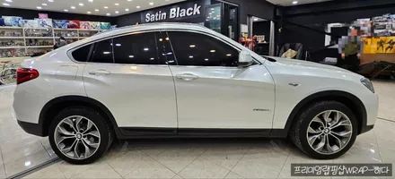동탄랩핑 BMW X4 랩핑 제거 및 3M \