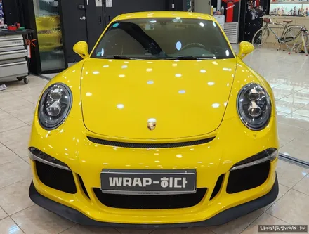 용인랩핑 포르쉐 911 GT3 순정느낌으로 전체랩핑 \