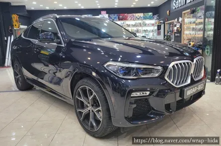 화성랩핑 BMW X6 \