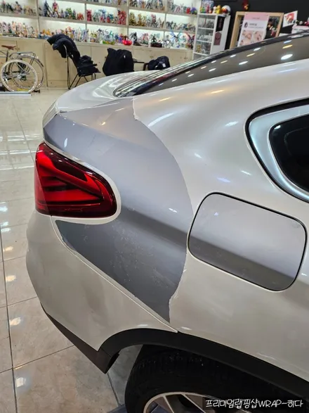 동탄랩핑 BMW X4 랩핑 제거 및 3M \