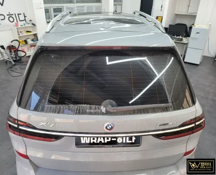 용인동탄 BMW X7 크롬죽이기는 랩히다 루프렉 랩핑, 용인랩핑잘하는곳!! / 용인 기흥구 청덕동