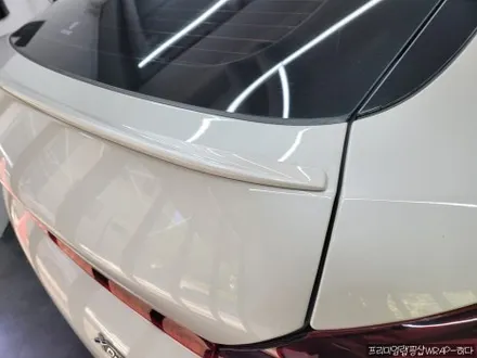 용인기흥랩핑 BMW X6 스포일러 랩핑, 도색 말고 간단한 부분랩핑으로 확실한 드레스업효과까지!! / 용인 기흥구 청덕동