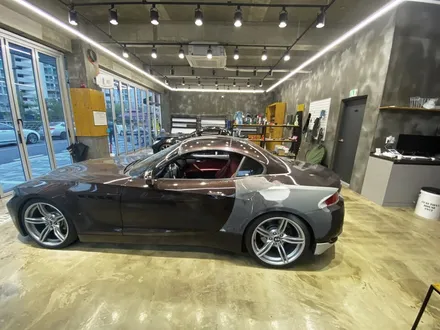 광주랩핑 BMW Z4 데시뇨 사틴다크그레이 시공 / 광주 광산구 하남동