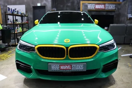 광주 BMW 랩핑 이 구역 인싸, 새마을 에디션! / 광주 광산구 하남동