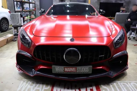 광주 수입차 벤츠 amg gt 랩핑 후기 / 광주 광산구 하남동